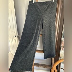 Jules & Leopold cropped, wide leg pants, size large